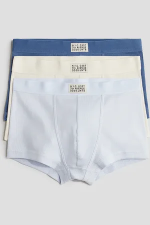 H&M 3er-Pack Trunks - Blau