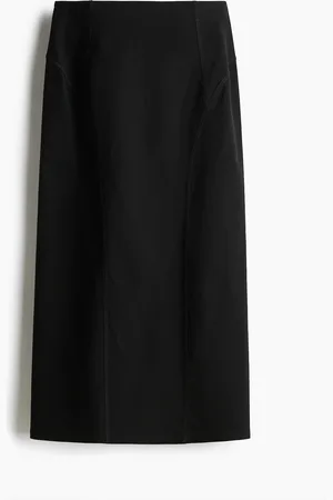 H&M Maxirock aus Jersey - Schwarz
