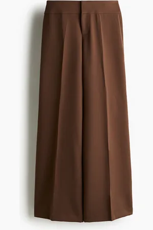 H&M Weite elegante Hose - Braun