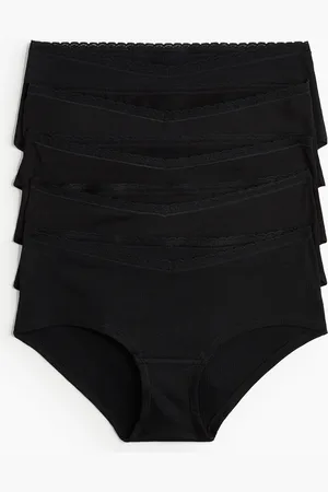H&M MAMA 5er-Pack Hipster - Schwarz