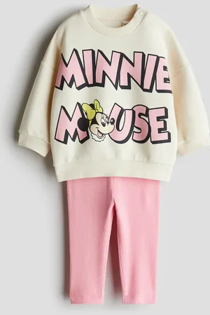 H&M Zweiteiler mit Sweatshirt und Leggings - Beige