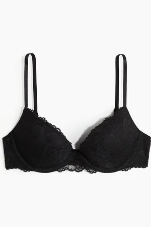 H&M Super-Pushup-BH aus Spitze - Schwarz