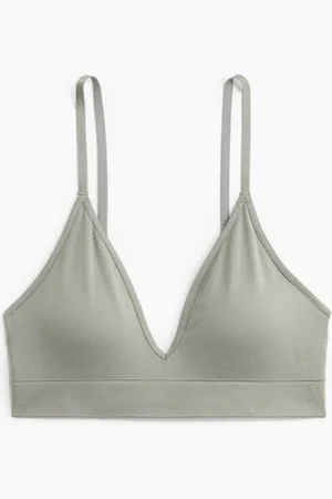 H&M Gepolsterter Soft-BH Seamless - Grün