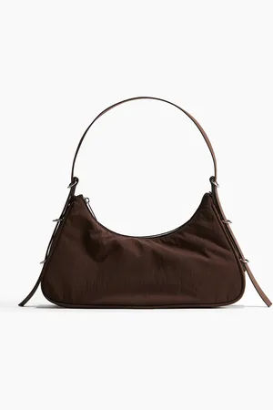 H&M Umhängetasche aus Nylon - Braun