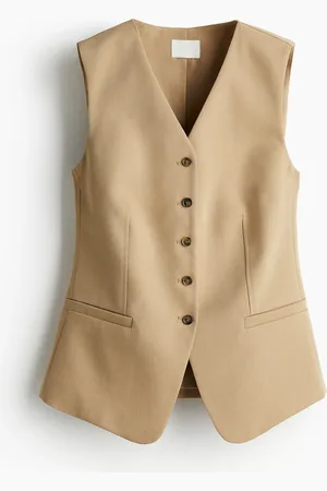 H&M Anzuggilet aus Viskosemix - Beige