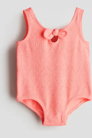 H&M Badeanzug mit Struktur - Pink