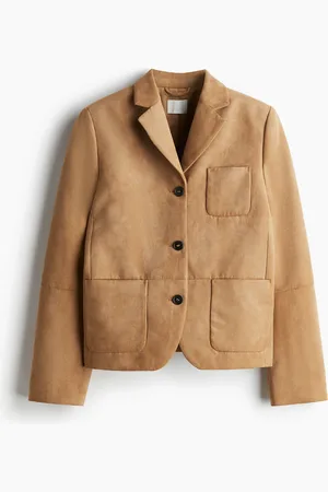 H&M Einreihiger Blazer - Beige