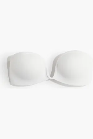 H&M Bügelloser Push-up-Balconette-BH - Weiß