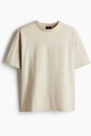 H&M T-Shirt in Loose Fit - Beige