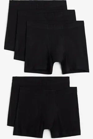 H&M 5er-Pack Baumwoll-Trunks - Schwarz