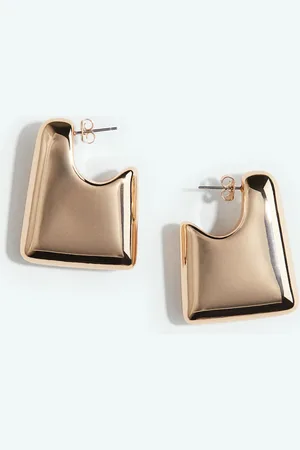 H&M Chunky Ohrringe - Gold