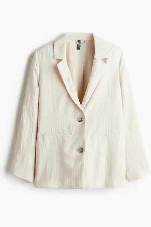 H&M Blazer aus Strukturstoff - Beige