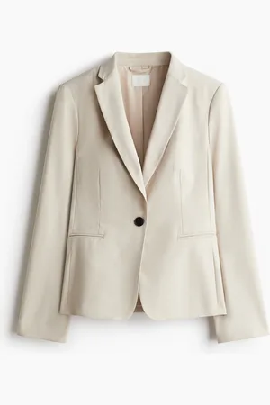 H&M Taillierter Blazer - Beige