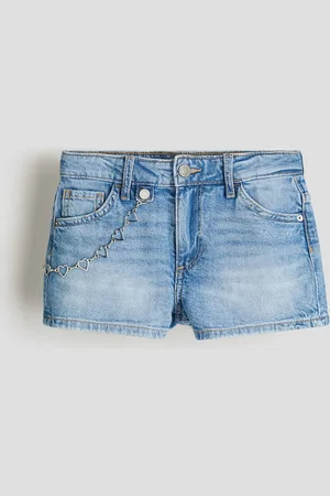H&M Denimshorts in Relaxed Fit - Blau