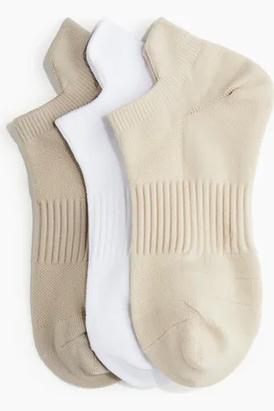 H&M 3er-Pack Sportsocken mit DryMove™ - Beige