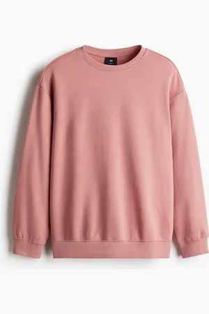 H&M Sweatshirt in Loose Fit - Pink