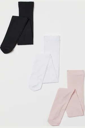 H&M 3er-Pack Strumpfhosen - Pink