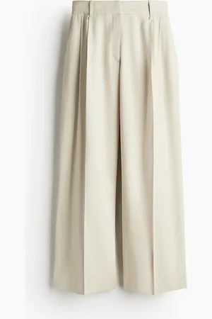 H&M Weite elegante Hose - Beige