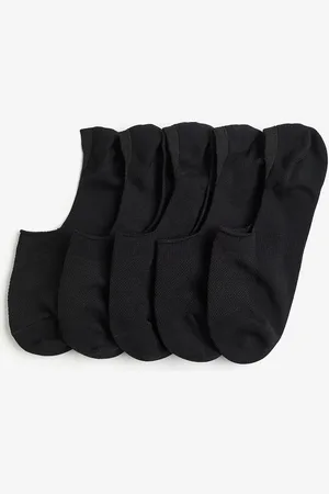H&M 5er-Pack Unsichtbare Sportsocken mit DryMove™ - Schwarz