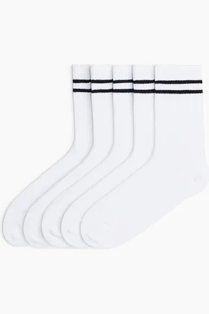 H&M 5er-Pack Sportsocken aus DryMove™ - Weiß