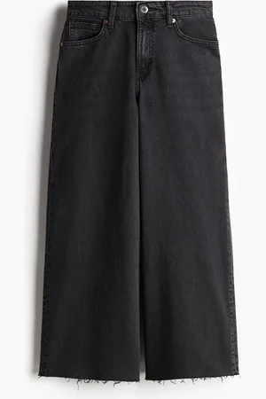 H&M Weite Jeans - Grau