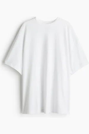 H&M Oversized T-Shirt - Weiß