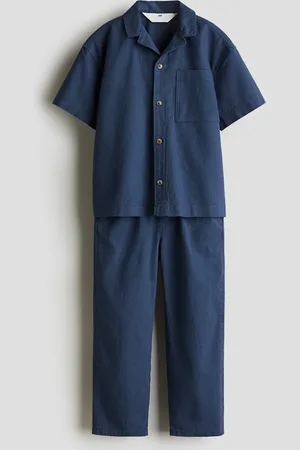 H&M 2-teiliges Set aus Leinenmix - Blau