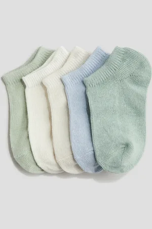 H&M 5er-Pack Sneakersocken - Grün