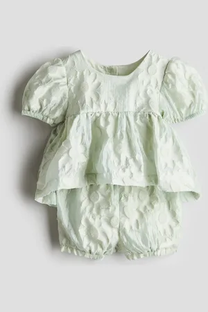 H&M Gemusterter Zweiteiler - Grün