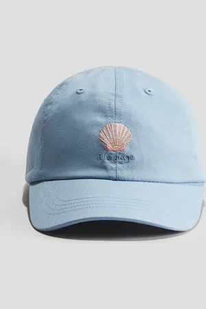 H&M Cap mit Stickerei - Blau
