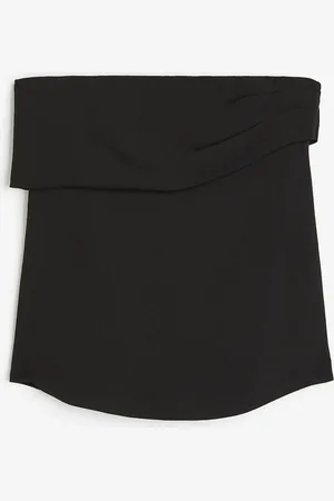 H&M Bandeau-Top - Schwarz