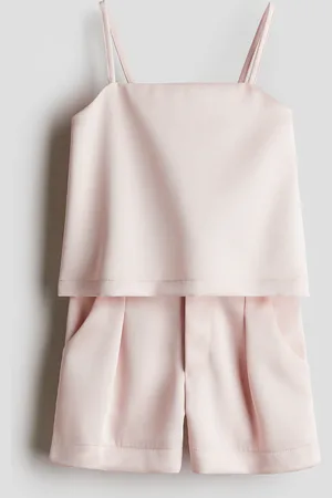 H&M Zweiteiler mit Top und Shorts - Pink
