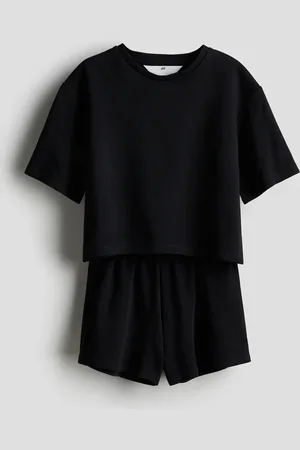 H&M 2-teiliges Sweatshirt-Set - Schwarz