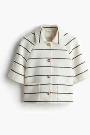 H&M Kurzarmblazer - Weiß