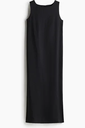 H&M Luftiges Kleid - Schwarz