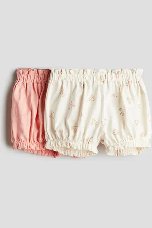 H&M 2er-Pack Pumphosen aus Baumwolle - Pink