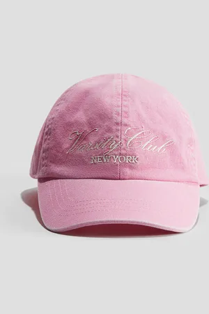 H&M Cap aus Baumwolltwill - Pink