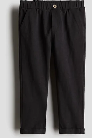 H&M Joggpants aus Baumwolljersey - Schwarz