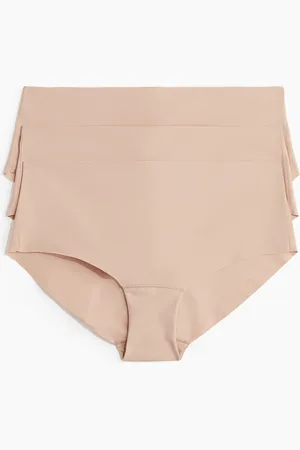H&M 3er-Pack Unsichtbare Hipster - Beige
