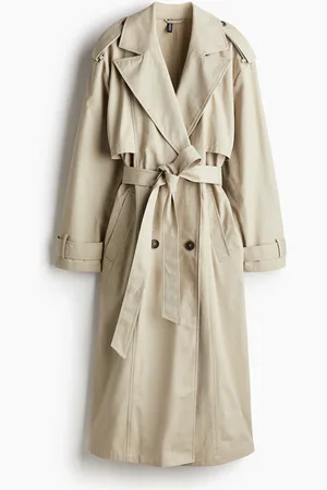 H&M Trenchcoat aus Twill - Beige