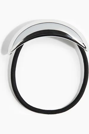 H&M Haargummi mit Metalldetail - Silbre