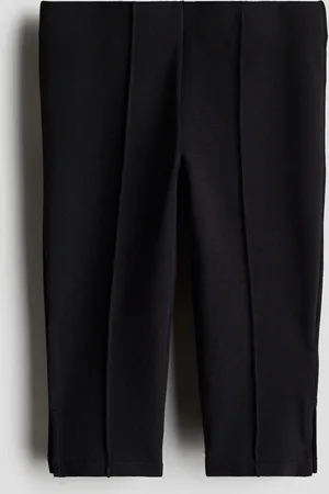 H&M Caprileggings aus Jersey - Schwarz