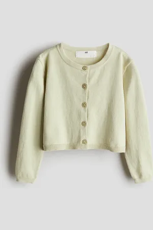 H&M Baumwollcardigan - Grün
