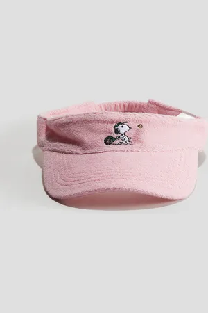 H&M Sonnenschild aus Frottee mit Motiv-Detail - Pink