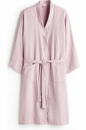 H&M Bademantel aus Musselin - Pink