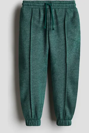 H&M Joggpants mit Beinfalte - Grün