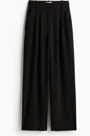 H&M Weite Hose - Schwarz