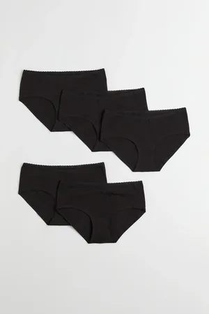 H&M MAMA 5er-Pack Hipster - Schwarz