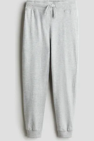 H&M Joggpants aus Baumwolljersey - Grau