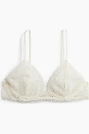 H&M Bügel-BH aus Spitze - Weiß
